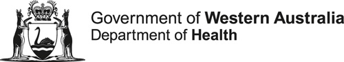 Government of Western Australia Department of Health